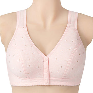 Ladies Cotton Tank Front Button Bra