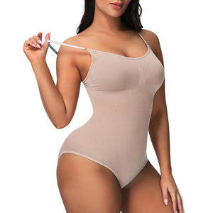 Tummy control body shaper one piece underwear with bra