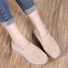 Load image into Gallery viewer, Autumn hollow anti-slip thick-soled shoes
