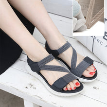 Cargar imagen en el visor de la galería, Women Lightweight Comfortable Wide width Sports Wedges Sandals 2024
