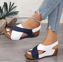 Load image into Gallery viewer, Women&#39;s Colorblock Fashion Sandals
