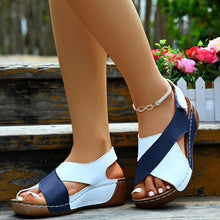 Cargar imagen en el visor de la galería, Women&#39;s Colorblock Fashion Sandals
