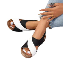 Cargar imagen en el visor de la galería, Women&#39;s Colorblock Fashion Sandals
