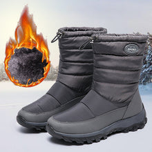 Cargar imagen en el visor de la galería, Winter Women&#39;s Fleece Warm Mid Calf Snow Boots
