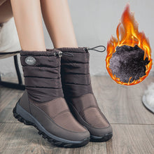 Cargar imagen en el visor de la galería, Winter Women&#39;s Fleece Warm Mid Calf Snow Boots
