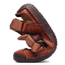 Cargar imagen en el visor de la galería, SURSELL Men&#39;s Casual Beach Breathable Plus Size Sandals
