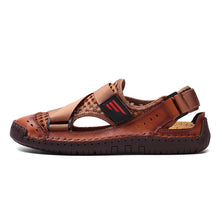 Cargar imagen en el visor de la galería, SURSELL Men&#39;s Casual Beach Breathable Plus Size Sandals
