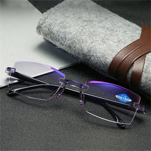 Cargar imagen en el visor de la galería, Sapphire High Hardness Anti Blue Light Intelligent Dual Focus Reading Glasses
