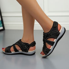 Cargar imagen en el visor de la galería, 2024 spring new round toe breathable casual sandals
