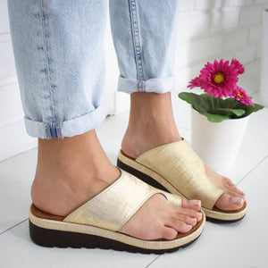 women's solid color toe sandals