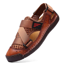 Cargar imagen en el visor de la galería, SURSELL Men&#39;s Casual Beach Breathable Plus Size Sandals
