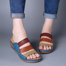 Cargar imagen en el visor de la galería, Ladies Summer Wedge Slippers
