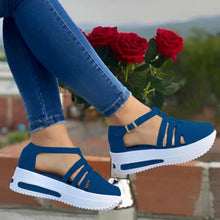 Cargar imagen en el visor de la galería, Women Sandals Casual Thick Bottom Comfortable Mid Heels Sandals
