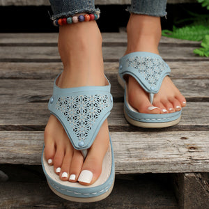 Women's Outdoor Casual Hollow Platform Sandals