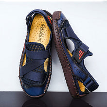 Cargar imagen en el visor de la galería, SURSELL Men&#39;s Casual Beach Breathable Plus Size Sandals
