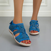 Cargar imagen en el visor de la galería, 2024 spring new round toe breathable casual sandals
