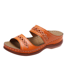 Cargar imagen en el visor de la galería, Ladies Cutout Flat Casual Slippers
