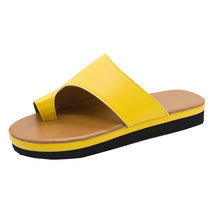 Cargar imagen en el visor de la galería, women&#39;s solid color toe sandals
