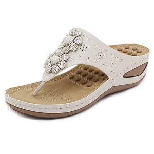 Women's summer non-slip casual wedge slippers