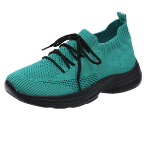 Women's Plus Size Flyknit Fashion Sneakers