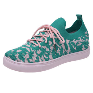 Women's Plus Size Flyknit Fashion Sneakers