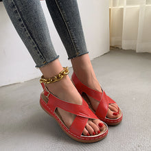 Load image into Gallery viewer, Solid Color Casual Women&#39;s Sandals
