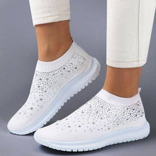 Cargar imagen en el visor de la galería, Libiyi Women&#39;s Crystal Breathable Slip-On Walking Shoes - Libiyi
