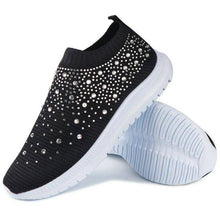 Cargar imagen en el visor de la galería, Libiyi Women&#39;s Crystal Breathable Slip-On Walking Shoes - Libiyi
