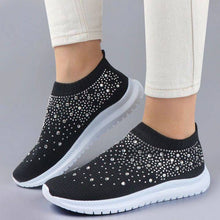 Cargar imagen en el visor de la galería, Libiyi Women&#39;s Crystal Breathable Slip-On Walking Shoes - Libiyi
